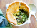 Summer Pea, Bacon & Broccoli Pie