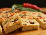 Chili, Olive and Rosemary Focaccia
