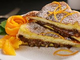 Chocolate and Mascarpone Challah French Toast