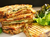 Eggplant Parmesan Panini
