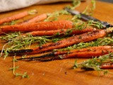 Honey, Lemon and Thyme Glazed Carrots