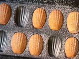 Olive Oil, Rosemary and Lemon French Madeleines