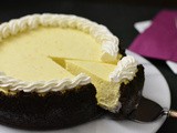 Ricotta Cheesecake with Chocolate Cookie Crust