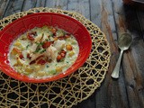 Roasted Corn and Cod Chowder
