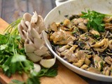 Wild Rice with Oyster Mushrooms