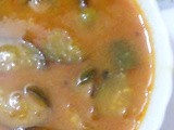 Conventional chayote sambar