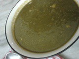 Autumnal Spinach & Carrot Soup, The Indian Way