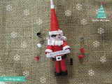 Babbo Natale in quilling