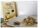 Risotto funghi e pancetta affumicata