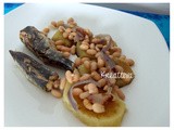 Sardine con patate e cannellini all'aceto balsamico