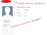 Tutorial : Trasforma il tuo profilo blogger e entra in google