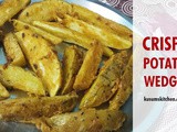 Crispy Potato Wedges Recipe in Hindi
