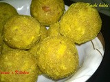 Kachi haldi ke ladoo recipe in Hindi/How to make raw turmeric(haldi) ladoo