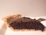 Mocha Fudge Brownie Pie in a Whole Wheat Crust