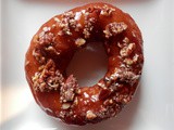 Salted Caramel Doughnuts with Roasted Pecans