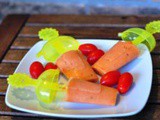 Ghiaccioli di gazpacho andaluso, dalla ricetta di Marina Cepeda Fuentes