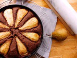 Chocolate and Pear Torte - Gluten free and so very tasty