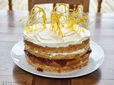 Parsnip, apple and maple syrup cake for Harvest Home Clandestine Cake club event