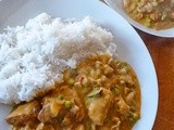 Slow cooker creamy chicken curry