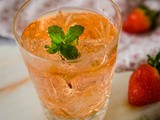 Pimms Style Strawberry And Mint Shrub/Cordial