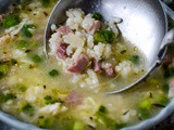 Quick And Easy Pea And Ham Risotto Soup