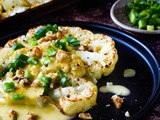 Quick And Easy Roasted Cauliflower Cheese Steaks