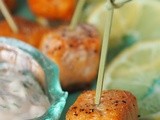 Seared Salmon With Whisky Dip And Christmas Foodie Challenge