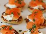 Smoked Salmon On Tattie Scones
