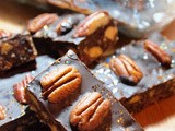 Foggy November, We Should Cocoa with Spiced Apple and Cranberry Chocolate Crunch Bars