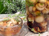 Gifts in a Jar, Let's Make Christmas and Marinated Mushrooms with Herbs