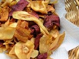 Roots Rule! Fleur De Sel and Make your own Beetroot, Carrot and Parsnip Crisps (Chips)
