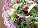 The Winter Salad Bar, Planning and Cranberry, Pine Nut and Parmesan Salad
