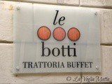 Trattoria   Le Botti  cucina triestina e siciliana in armonia