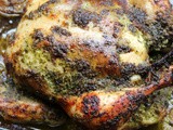 Chimichurri roasted chicken