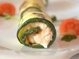 Involtini di zucchine e pollo