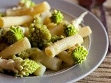 Sedani rigati con broccolo romanesco