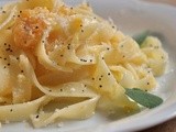 Tagliatelle cremose alla zucca