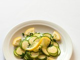 Zucchine in insalata