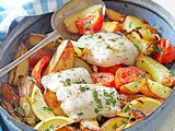Greek-style roast fish recipe