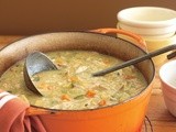 Hearty chicken and vegetable soup recipe