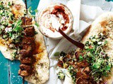 Lamb kebabs with kisir recipe