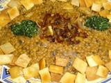Lentil With Dough (Hara’a Ousba’ou) Recipe