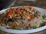 Maqlooba (Rice with Fried Vegetables and Chicken) Recipe