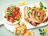 Middle eastern lamb with loaded baba ghanoush recipe