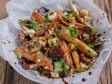 Middle Eastern Poutine with Shawarma Chicken Recipe