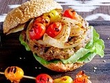 Pistachio, Lamb, and Beef Burgers Recipe