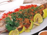 Samkeh Harrah / Spicy Baked Fish Recipe