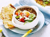 Turkish breakfast clay pots with spiced mince and eggs recipe