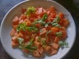 Carrot Coriander salad