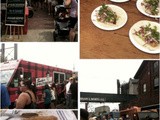 Corn Fritters with Cucumber and Basil Salad, a Food Truck Mustt